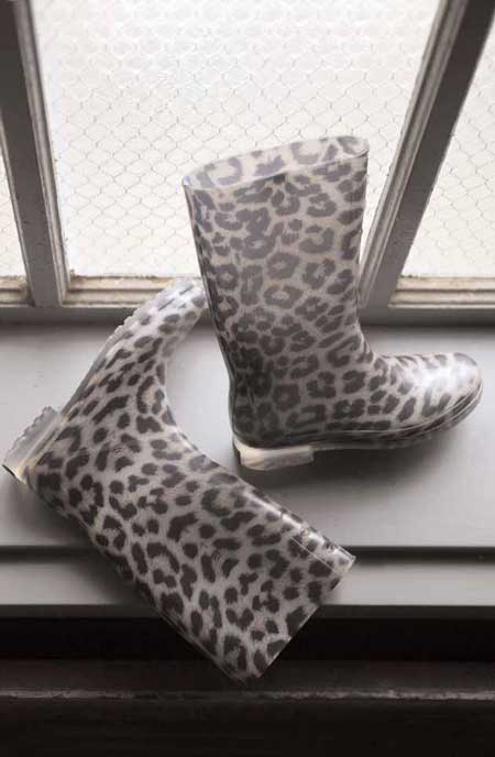 Leopard-Rain-Boots