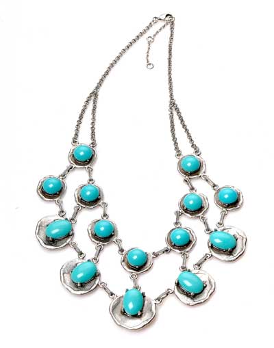 Gerard-Yosca-turquoise-bib-necklace