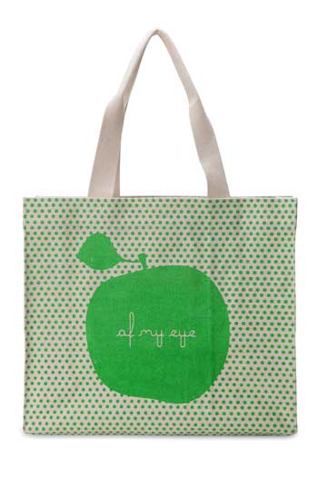 Apple-and-bee-green-apple-tote