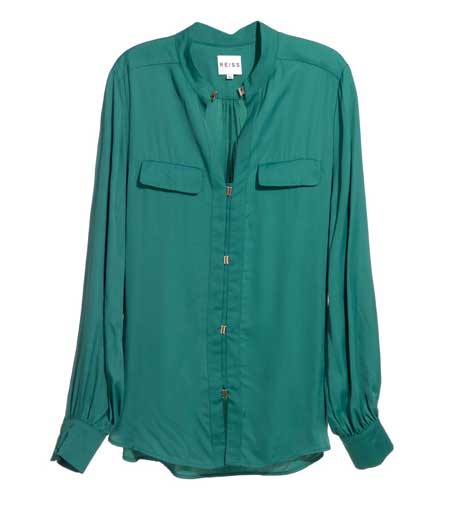 Reiss-ilene-emerald-blouse