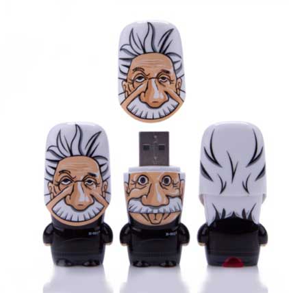 Einstein-mimobot-usb-flash-drive