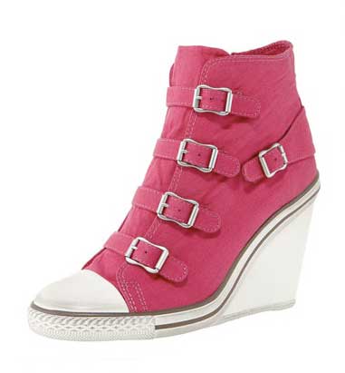 ash-buckled-wedge-sneakers-pink